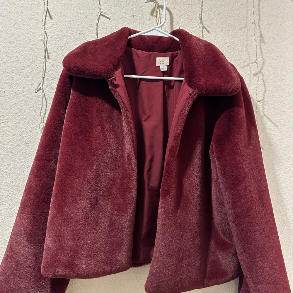 A New Day fur jacket